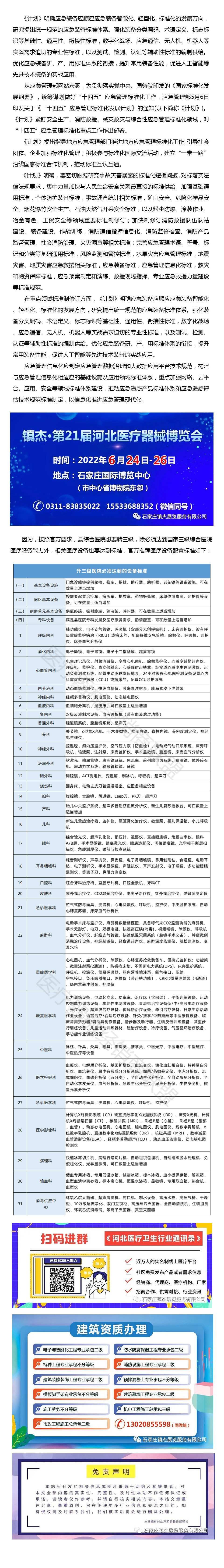 官方發(fā)文，1.68萬縣醫(yī)院設(shè)備配置開始“升級”！